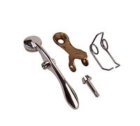 Mikinona 1 Set Trumpet Spit Valve Durable Water Key Holders with Springs Screws Essential Repair Parts for Trumpet Maintenance Lightweight Easy to Install Model