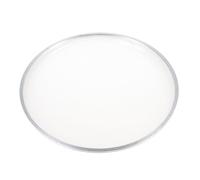 Mikinona 10-inch Universal Drum Skin White Polyester Drum Head for Drum Set Compatible Jazz and Hand for Players and Musicians