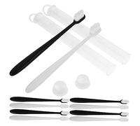 Mikinona 10-Piece Extra-Soft Bristle Toothbrush Set for Adults and Pregnant Women Portable Cleaning Tool for Gum Care and Sensitive Teeth Independent Cylinder Packaging