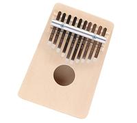 Mikinona 10-tone Kalimba Thumb Piano Music Instrument with Synthetic Material for Beginners Accurate Tone Beautiful Natural Sound Finger Piano and Music Practice
