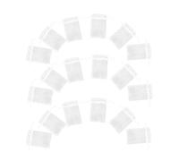 Mikinona 100 Pcs White Organza Mesh Favor Bags Drawstring Pouches for Wedding Favors Jewelry Packaging Candy Gift Bags with Ventilated Design and Elegant Style