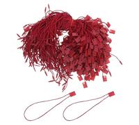 Mikinona 1000pcs Snap Lock Clothing String: 18cm Tag Fastener Lanyard - Hook Tie Label Fastener Rope for Luggage Label and Garment Price Tags
