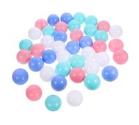 Mikinona 100pcs Colorful Ocean Balls for Lightweight Play Tent Playpen Pool Party Game Props Safe Non-toxic Balls