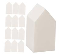 Mikinona 100pcs Disposable Makeup Puff for Precision Application Latex Face Powder Pads Elegant for Foundation and Setting Makeup