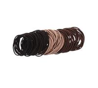 Mikinona 100pcs Mini Hair Bands for Girls Little Hair Elastics Stylish Ponytail Holders