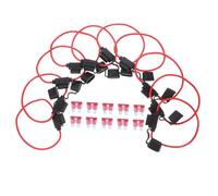 Mikinona 10pcs Atc Inline Fuse Holders Automotive Blade Fuse Holder for Cars Trucks Boats Yachts Rvs Circuit Protection Easy Installation