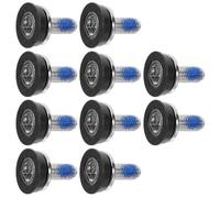 Mikinona 10pcs Bicycle Crankset Screws Bike Crank Arm Fixing Bolts Steel Replacement Bottom Bracket Screws Compatible with Mountain Bike Crankset Accessories