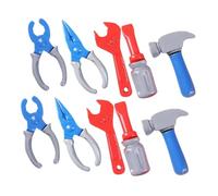 Mikinona 10pcs Dollhouse Mini Tool Set Realistic Pretend Play Tools for Compact Enhances Creativity and Hands Skills for Miniature Room Decoration