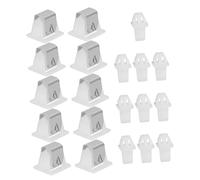 Mikinona 10pcs Dryer Door Latch Strike Kit Replacement Household Appliance Parts Compatible with Various Brands for Clothes Dryers and Machines Maintenance