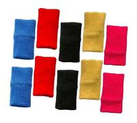 Mikinona 10pcs Elastic Finger Covers for Painting Cross Stitch and Embroidery Lightweight Protective Sleeves with Stylish Design Comfortable Fit for DIY Rhinestone Pen Use