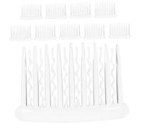 Mikinona 10PCS French Twist Hair Combs Lightweight Transparent Decorative Combs for Bridal Hairstyles Portable Hair Styling Accessories for Women for Updo and Veil Fixing