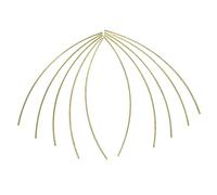 Mikinona 10pcs Guitar Fret Tools Brass Fret Wire for Classical Folk Electric Guitars Replacement No Sharp Edges