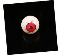 Mikinona 10pcs Halloween Eyeball Props Red Vein Scary Decoration Realistic Horror Ornaments for Party Favors Indoor Outdoor Use Material for Spooky Atmosphere