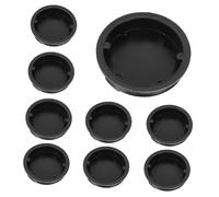 Mikinona 10pcs Large Plastic Bung Caps for Drums Leakproof Oil Barrel Sealing Plugs Airtight Drum Covers for Chemical Storage Protective Water and Oil Caps