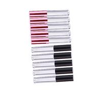 Mikinona 10pcs Lip Gloss Tubes with Stoppers Transparent Empty Refillable Cosmetic Containers for Women Lip Balm Bottles for DIY Gloss and Lotion Storage