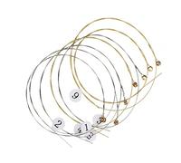 Mikinona 10pcs Lyre String Replacements Durable Music Wire for Enhanced Resonance and Expressiveness for Lyre Harps and Dulcimers