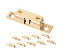 Mikinona 10pcs Magnetic Cabinet Door Catches Medium Quiet Push Catch Latches for Kitchen Bathroom Cupboards Easy Installation Furniture Hardware for Wardrobes and Closets