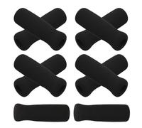 Mikinona 10pcs Non-slip Sponge Cane Hand Grips for Crutches and Walkers Soft Padded Replacement Covers for Elderly Hand Support Comfortable Cushioning Wraps Easy to Install