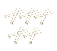 Mikinona 10pcs Pearl Hair Clips for Women Elegant Hairpins for Wedding Bride Lightweight Hair Barrettes for Various Hairstyles present for Year and Valentine Day