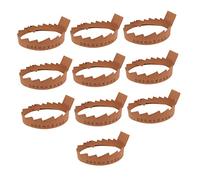 Mikinona 10pcs Piano Code Paper Zheng Code Location Diagram Installation Guide for Guzheng Music Instrument Placement Aid Brown Drawing Paper