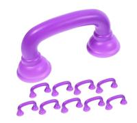 Mikinona 10pcs Plastic Toy Telephone Handset for Children with Realistic Design and Safe Materials, for Speech Therapy and Pretend Play at Home or Kindergartens