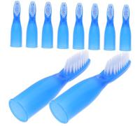 Mikinona 10Pcs Soft Bristle Travel Toothbrush for Adults Compact Design for Easy Storage Gentle Sensitive Gums for Correctional Facilities and Daily Use
