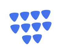 Mikinona 10pcs Ultra Thin Triangle Plastic Mobile Tools Kit for Tablet and Cellphone Disassembly and Portable Opener for Easy Screen Removal and Repair