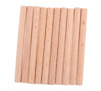 Mikinona 10pcs Violin Sound Post Solid Wood Violin Parts Spruce Wood Sound Post Sturdy Support for Repair and Practice