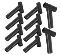 Mikinona 10pcs Way Plastic Rod Adapters for Kite Repair Weather-resistant Connectors DIY Outdoor Flying Enhancing Stability and Flight Performance