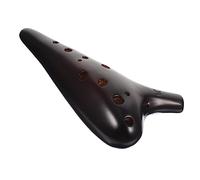 Mikinona 12 Hole Alto C Ocarina Instrument Pottery Material Gentle Resonance Compact Size Beginner and Boys and Girls Practice Music Gift