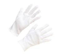Mikinona 12 Pairs Protective Cotton Gloves for Jewelry and Work Thickened Xl Hand Protectors Anti-slip Moisturizing Barrier for Gardening Cleaning Industrial Use One Fits