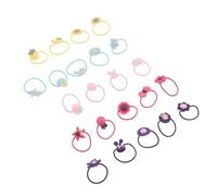 Mikinona 120pcs Hair Ties Cute Elastic Bands for Little Comfortable and Lightweight Hair Accessories for Daily Wear and Special Occasions Adorable Colors for Every Style
