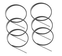 Mikinona 12pcs Abs Guitar Purfling Strip Binding Edging Trim Flexible Replacement for Acoustic Classical Guitars Easy to Cut and Install