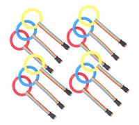 Mikinona 12pcs Lost Leash for Boy Girl Wrist Leash Playground Transition Rope Boy Girl Walking Line Rope Detachable Handles Rope Group for Safety Suitable for Daycare Scenario