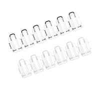 Mikinona 12pcs Mini Suitcase Candy Boxes Clear Small Gift Boxes Party Favor Decor for Wedding Valentine Day Compact Portable Candy Storage Cases