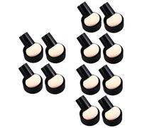 Mikinona 12pcs Mushroom Shape Makeup Puff for Face Powder Application Reusable and Washable Skin for Women and Girls Includes Cute Mushroom Design and Compact Storage Box