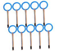 Mikinona 12Pcs Safety Leash Walking Rope with Handles for Kindergarten Preschool Outdoor Use Bright Color Anti-wear Rope to Prevent Lost and Ensure Safety