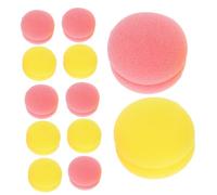 Mikinona 12Pcs Soft Foam Hair Curlers Small Round Sponge Rollers for Easy Hair Styling Portable Hairdressing Tool for Travel Create Stunning Curls Anytime Design
