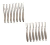 Mikinona 14pcs Zither Tuning for Harp String Metal Musical Instrument Parts for Lyre Dulcimer and Harpsichord Easy Installation Replacement for Broken