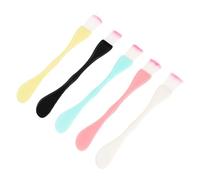 Mikinona 15pcs Double Head Cosmetic Brush for DIY Durable Applicator for Skincare and Facials Easy to Clean Random Colors Random Color