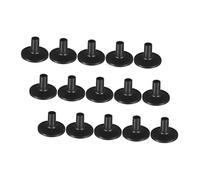 Mikinona 15pcs Drum Stand Accessories Cymbal Sleeves Replacement Plastic Sleeves for Drum Kit Cymbal Stand Holder Small Compatible with Percussion Sets