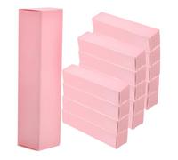 Mikinona 15pcs Paper Lipstick Packing Box Lip Gloss Packaging Box with Smooth Surface and Sl esign Protecting Products from Damage Easy to Assemble Elegant Presentation for Lipsticks