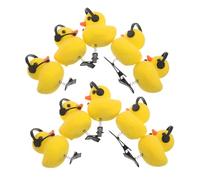 Mikinona 15pcs Yellow Duck Hair Clips Cute Duck Clamps Cartoon Animal Barrettes Hair Accessories for Festive Atmosphere Decoration