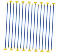 Mikinona 16 Pcs Suction Cup Arrows for Bow Safe Plastic Replacement Arrows for Boys Archery Target Practice Accessories for Indoor Outdoor Play