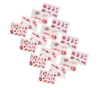 Mikinona 16 Sheets Halloween Temporary Tattoo Wound Stickers Realistic Scar and Bruise Makeup Decorations for Prank Costume Dress Up Cosplay Fool Day Supplies