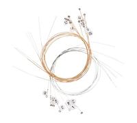 Mikinona 16pcs Steel Lyre Strings Set for Enhanced Sound Quality Replacement for Lyre Harp and String Instruments Rich Overtones and Full Resonance