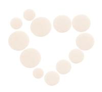 Mikinona 17pcs Clarinet Pad Kit, Woodwind Instrument Pads, Felt and Sheep Skin Replacement Cushions for Worn Clarinet Parts, Non-self-adhesive, British Uk