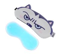 Mikinona 1Pc Cartoon Eye Mask Sleep Blinder for Hot Cold Compress Function Comfortable Design for Restful Sleep and Eye Protection