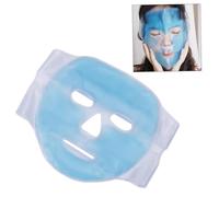 Mikinona 1pc Gel Face Pack Cold and Hot Compress Mask for Swollen Face and Dark Circles Reusable PVC Eye Mask for Puffiness and Blue Color