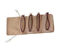 Mikinona 1pc Portable Four-Compartment Makeup Organizer Bag Travel Cosmetic Storage Pouch for Toiletries and Stylish and Practical Design